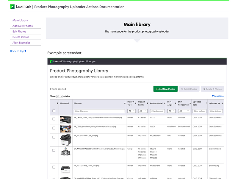 Product Photography Uploader Documentation